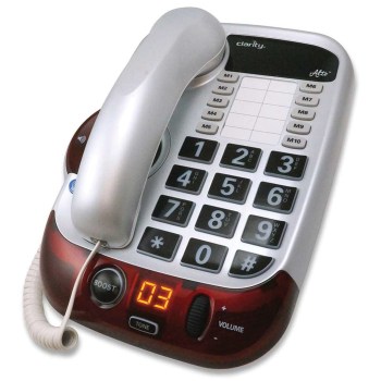 Alto Amplified 53dB Big Button Speakerphone- White