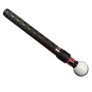 Fiberglass Telescopic Cane 8mm Threaded Rolling Ball Tip 46-52 Inches