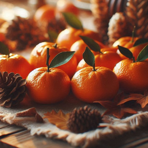 Autumn Tangerines - Trays