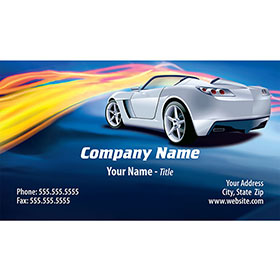 Full-Color Auto Repair Business Cards - Street Streak