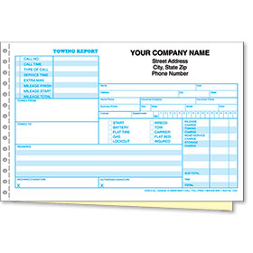 2-Part Towing Report