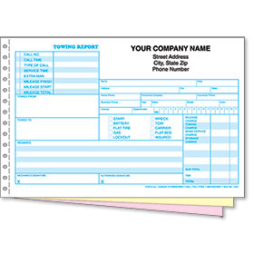 3-Part Towing Report