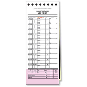 3-Part Carbon Time Ticket Crack N Peel (250)