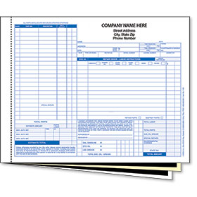 3-Part Carbon Mechanical Repair Order - Version 1