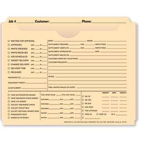 Expandable Repair Order Jackets (Pkg of 100)