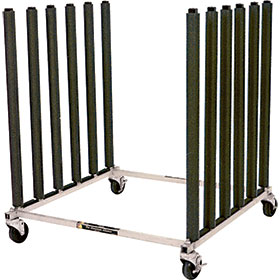 Mobile 5-Slot Aluminum Windshield Rack