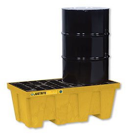 Justrite 2-Drum Spill Containment Pallet