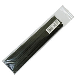 Polyvance 13/64" x 1/16" Polypropylene Black Welding Rod R02-07-03-BK