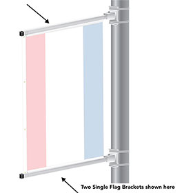 Single Flag Bracket