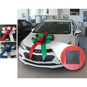 Build-A-Bow Custom 2-Color 30" Car Bow with Magnet