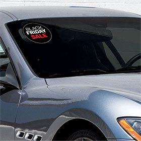 Holiday Decal - Black Friday 6in