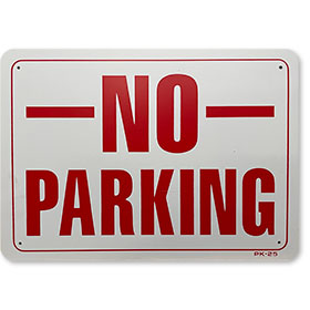 No Parking Sign