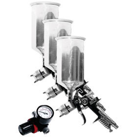 Wilmar Performance Tool Triple Set HVLP Spray Gun Kit M707