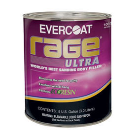 Evercoat Rage Ultra Sanding Body Filler 125