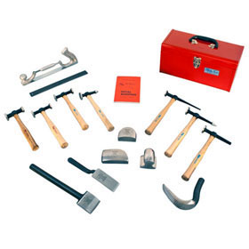 Martin 15-Piece Body & Fender Repair Tool Set with Wood Handles 691K