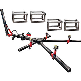 Product Image of CHAMP® Grappler 10-Ton Mobile Frame Straightener with 4 Clamps 4071