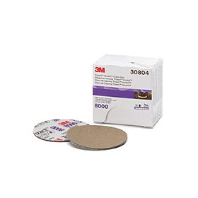 3M 3" Trizact Hookit Foam Disc, 8000G 30804