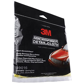 3M Microfiber Detail Cloth 39016