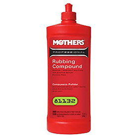 Mothers Pro Rubbing Compound - Quart