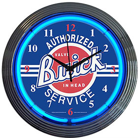 Neonetics Buick Service Neon Clock