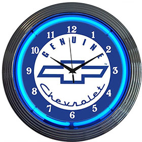 Neonetics GM Genuine Chevrolet Neon Clock