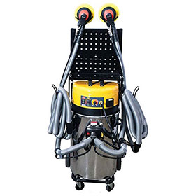 Uni-Ram 2 Hose Mobile Dust Extraction System - UR800QVAC