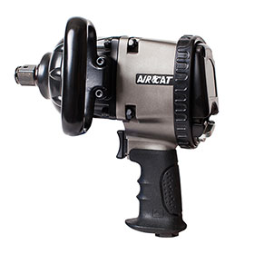 AIRCAT 1" Heavy-Duty Aluminum Pistol Grip Impact Wrench - 1880P-A