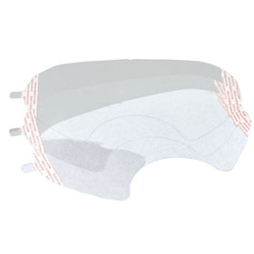 3M ™ Peel Off Lens Covers for 1790 Full Face Respirator 07142