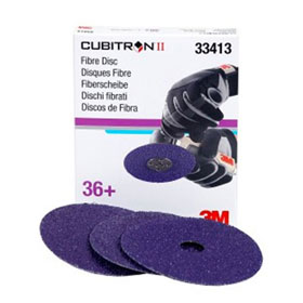 3M Cubitron II 5" Abrasive Fibre Disc 36+ Grade - 33413