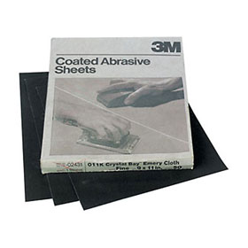 3M Utility Cloth Sheet, 9" x 11" Medium Grit - 02432