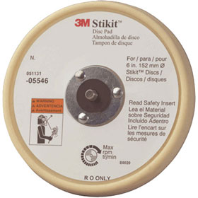 3M™ Stikit Low Profile 6" Finishing Disc Pad 05546