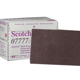 3M™ Scotch-Brite Imperial Paint Prep Scuff Maroon 07777