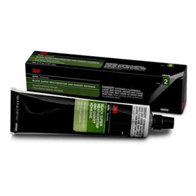 3M™ Super Weatherstrip Adhesive Black, 5 oz Tube 08008