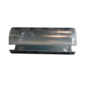 RTT Col-Met 3' Duct Section for Use with Chimney Kit - 12" Diameter