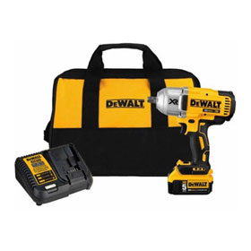 DeWalt 20V MAX XR HT 1/2" Impact Wrench with Detent Pin Anvil Kit (5.0AH) - DCF899P1