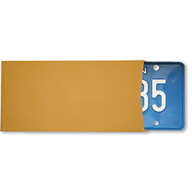 Blank License Plate Envelopes