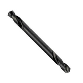 Irwin Double-End Black Oxide Coated High Speed Steel Drill Bits, 1/8" - 60608 - Pack of 12