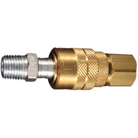 Milton 1/4" NPT M Style Coupler and Plug - S-711