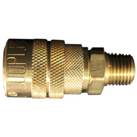 Milton 1/4" MNPT M Style Coupler - S-716