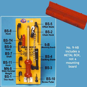 Morgan No. 9 Nokker Kit in Metal Box - No. 9-NB