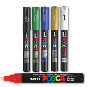 Medium Posca Water Based Marker Kit