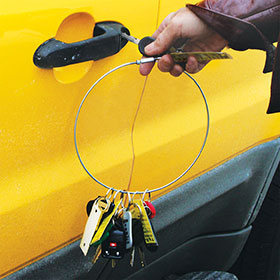 11" Jailer Key Ring