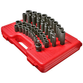 Sunex Tools 39 Piece 1/2" Drive Metric Set - 2669