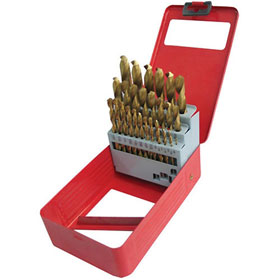 ATD Tools 29pc Titanium Coated Premium Drill Bit Set