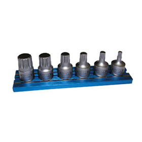 VIM Tools XZN Stubby Triple Sq. Drive Set - XZNS412