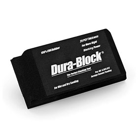 Dura-Block 5-1/2" x 2-5/8" Hook & Loop Sanding Block - AF4417